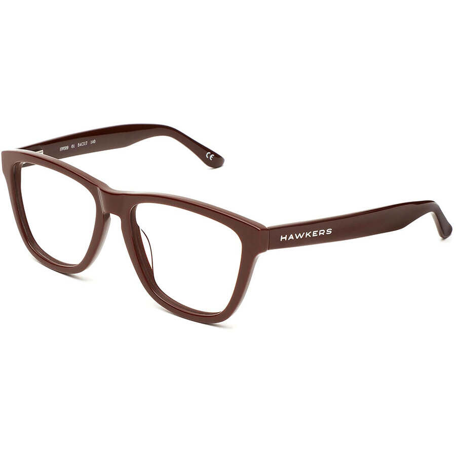 Rame Unisex Hawkers HV009 Ochelari de Vedere maro Rectangulare cu comanda online