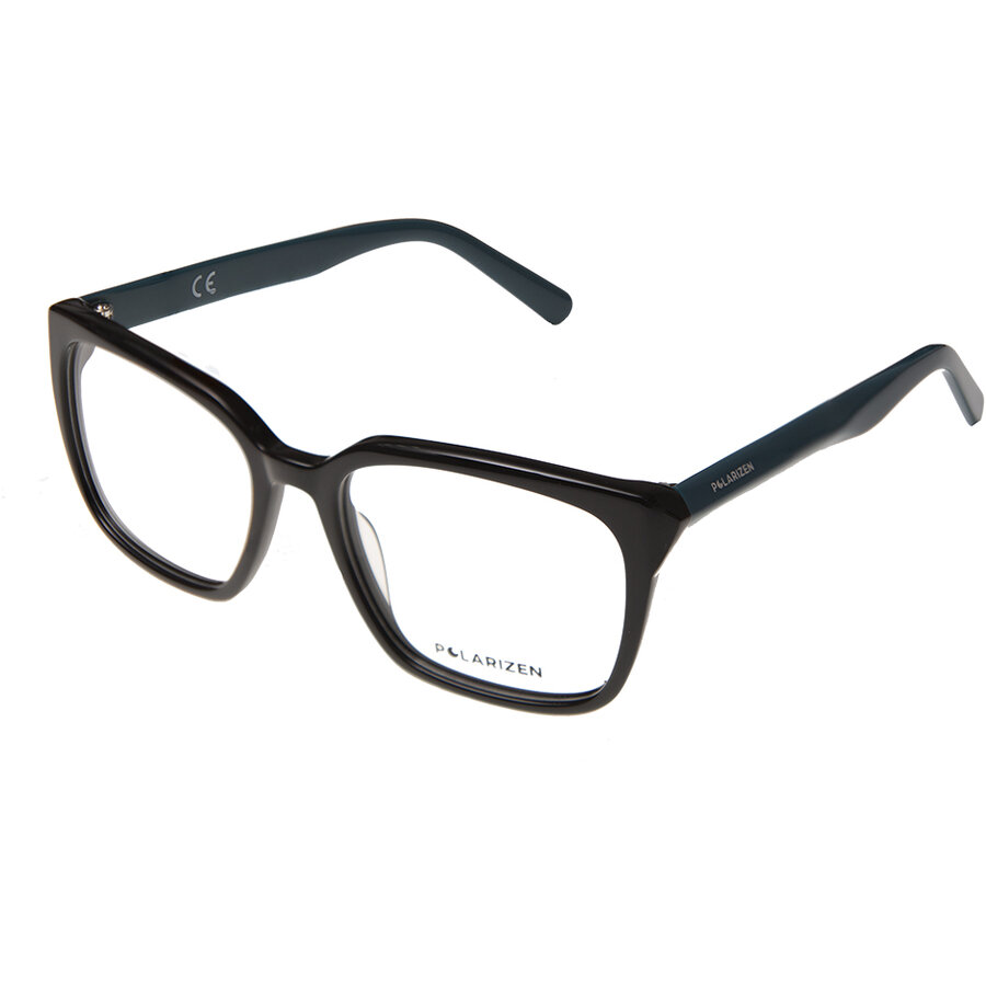 Rame Unisex Polarizen PA4038 C3 Ochelari de Vedere negre Patrate cu comanda online