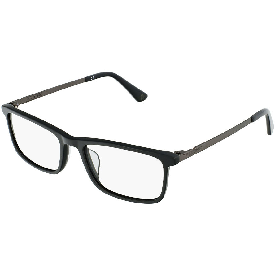 Rame Unisex Police VPLB75 0ACP Ochelari de Vedere negre Rectangulare cu comanda online