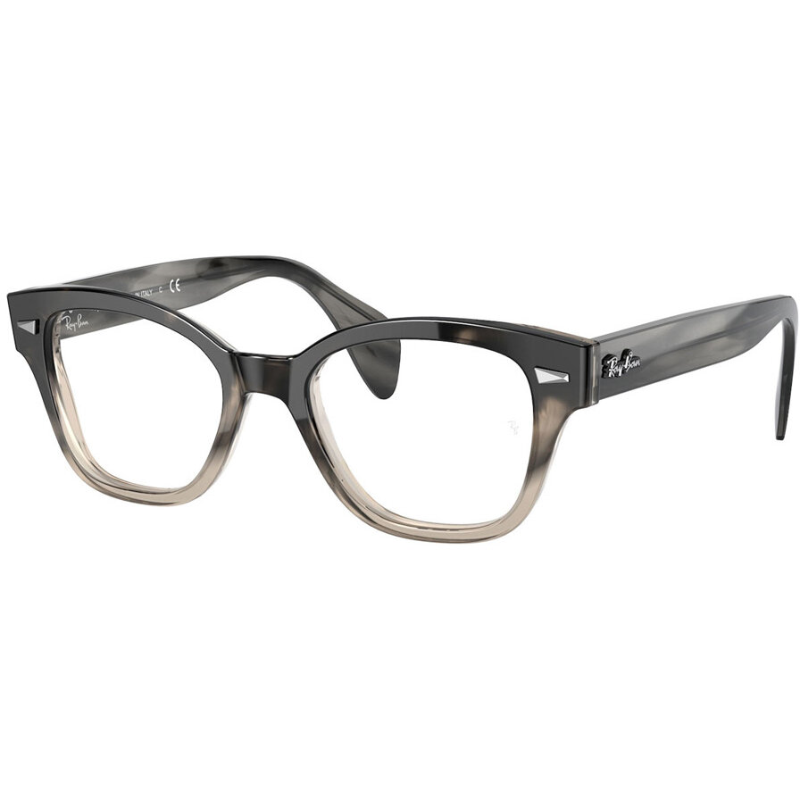 Rame Unisex Ray-Ban RX0880 8106 Ochelari de Vedere havana Patrate cu comanda online