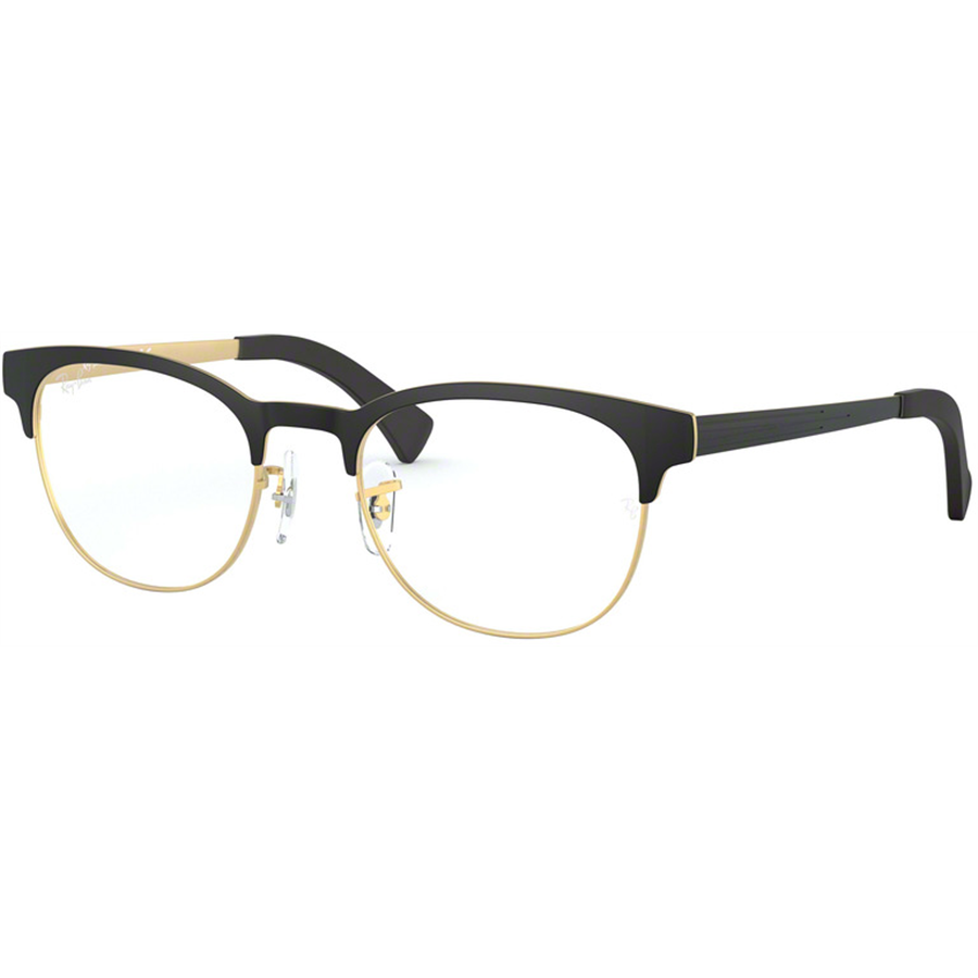 Rame Unisex Ray-Ban RX6317 2833 Ochelari de Vedere negre Patrate cu comanda online