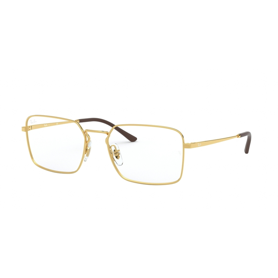 Rame Unisex Ray-Ban RX6440 2500 Ochelari de Vedere aurii Patrate cu comanda online